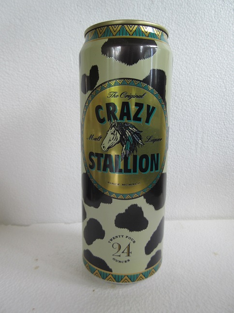Crazy Stallion Malt Liquor - 24oz - T/O